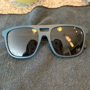 Blue fossil sunglasses